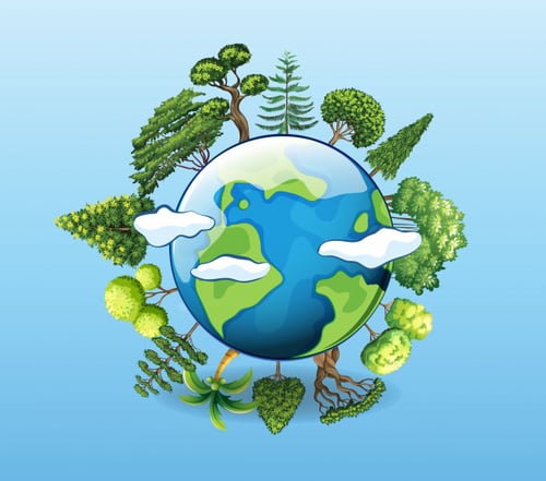 The ecological footprint caused by humans needs to be monitored to maintain a healthy planet