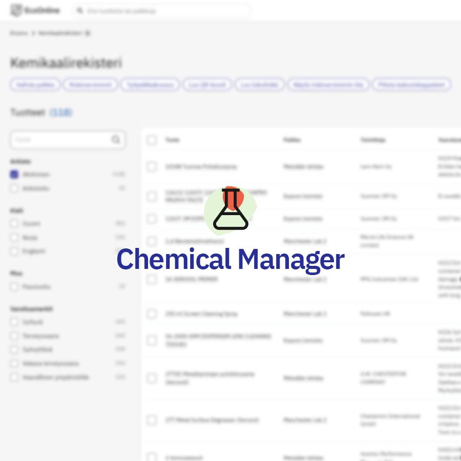 Chemical Managerin esittelyvideo