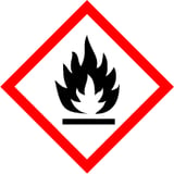 Flammable hazard pictogram