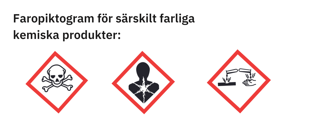 SE Pictogram Särskilt farliga kemiska produkter
