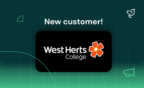 New Customer Dark Bg West Herts College