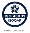 ISO 45001 badge