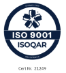 ISO 9001 badge