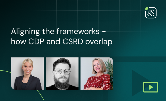 On Demand Esg Aligning The Frameworks How Cdp And Csrd Overlap