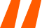 orange quote marks