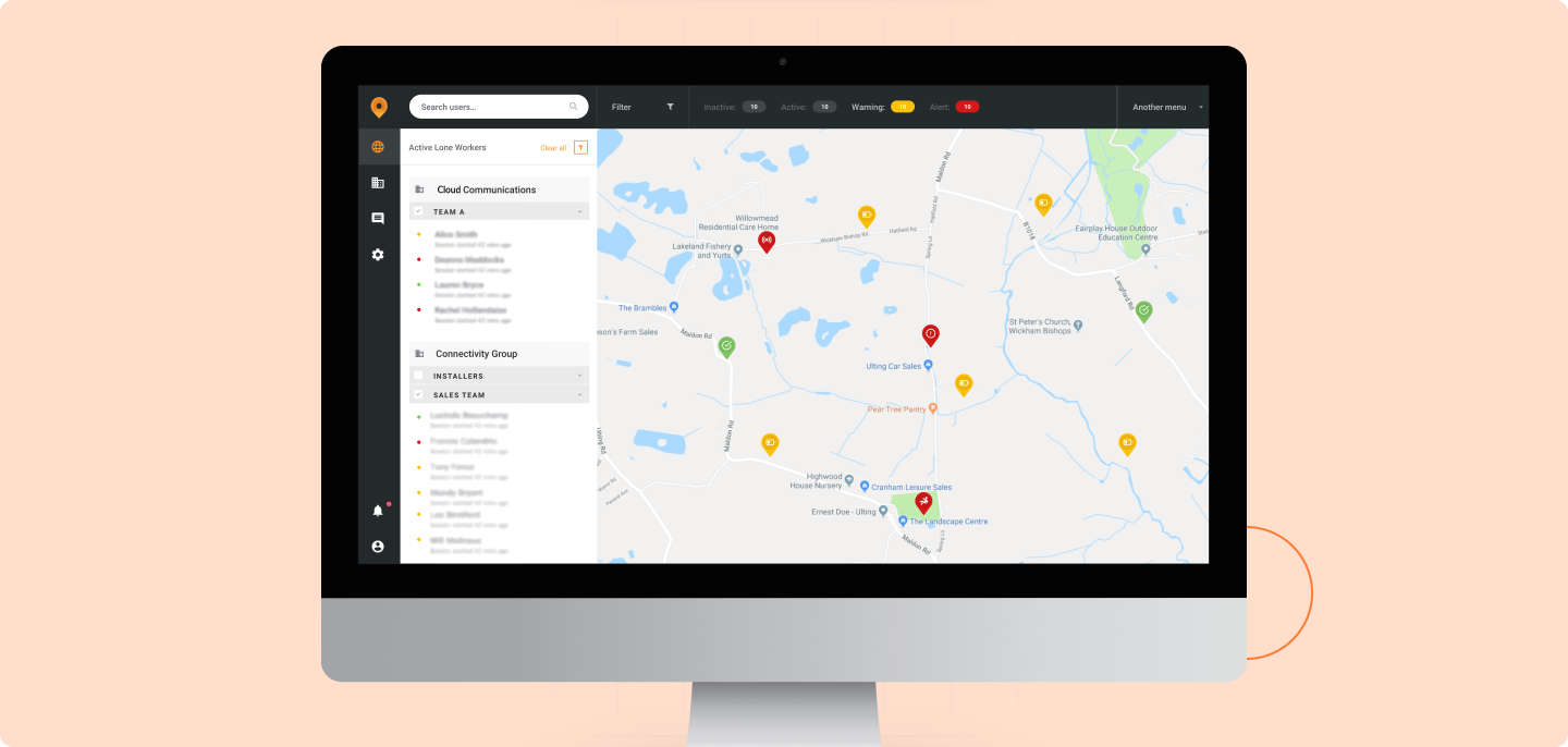 Uki Lone Worker Lone Worker Hub Large Solution Image