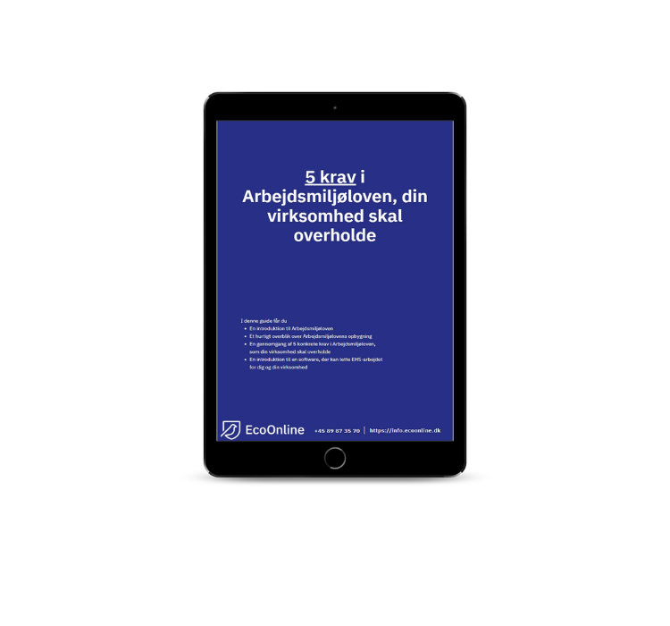 5 Krav I Arbejdsmiljøloven Forside