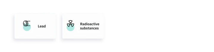 Substances not covered by COSHH