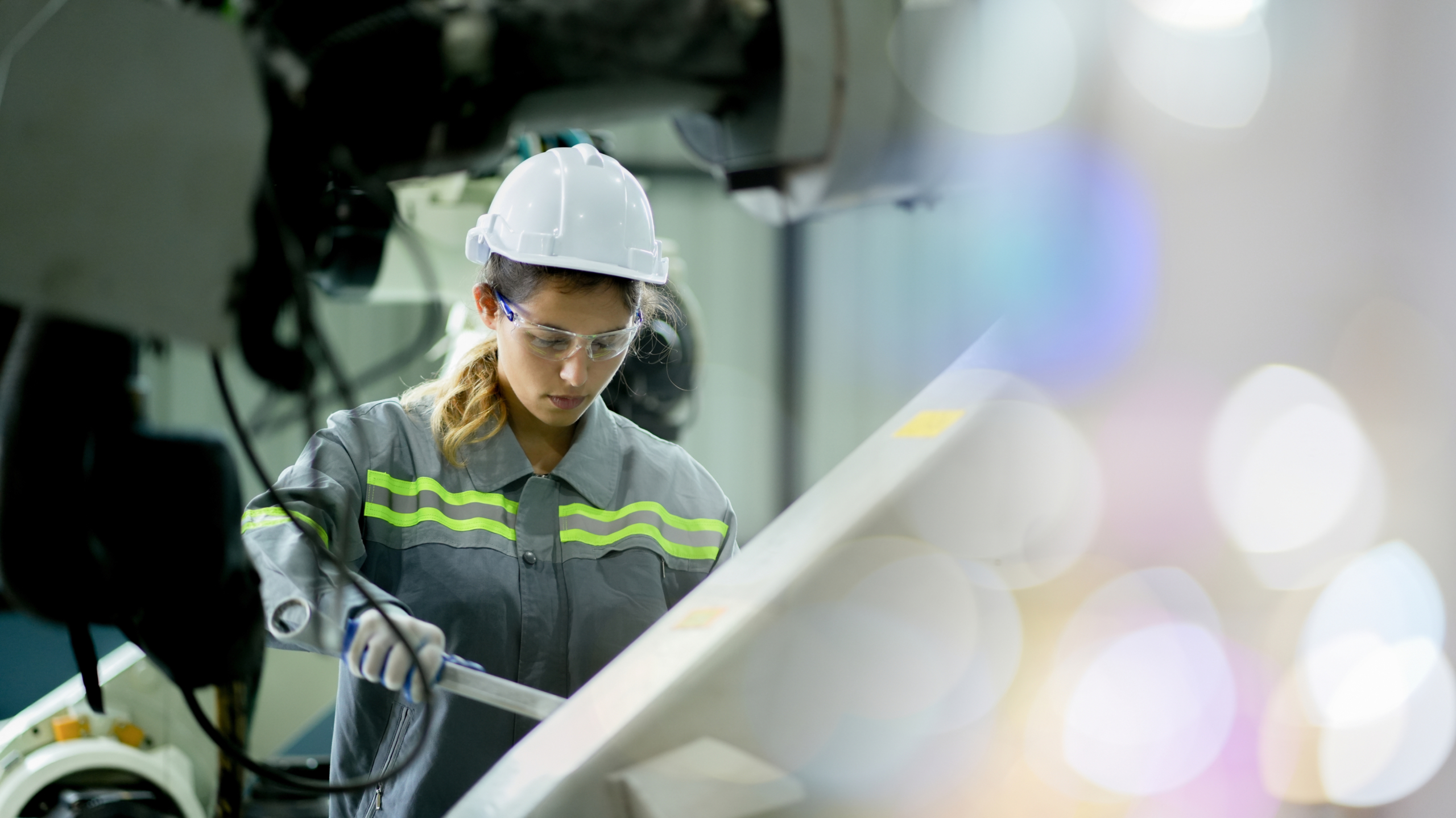 EHS Woman In Factory Scaled