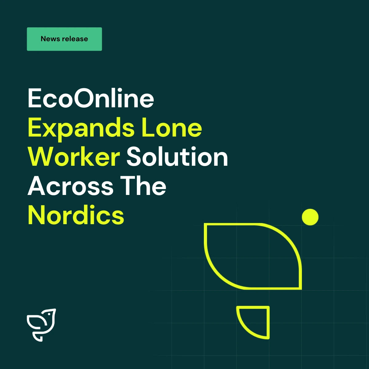 Lone working nordics branded news release tile