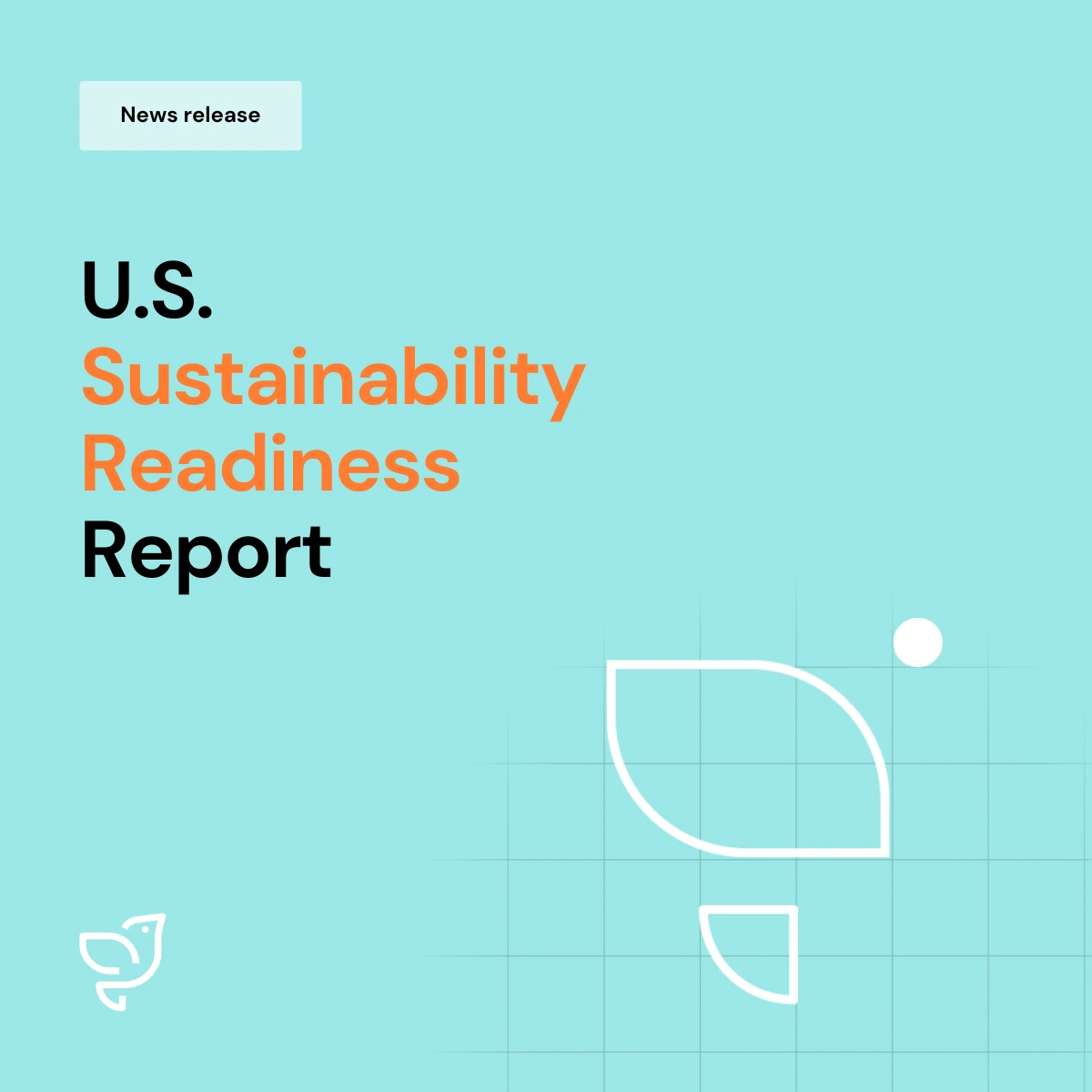 US Sustainability Report branded news release tile