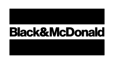 Black And Mcdonal Black And White Logo