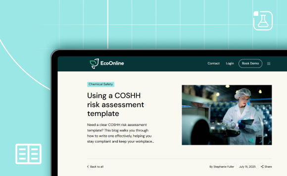 E Guide Chemical Safety Using A Coshh Risk Assessment Template