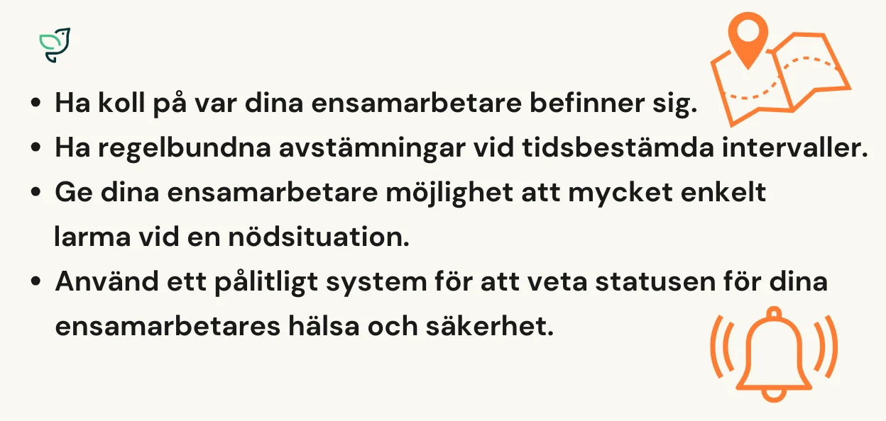 Ensamarbete: Allt du behöver veta om lagkrav och säkerhet
