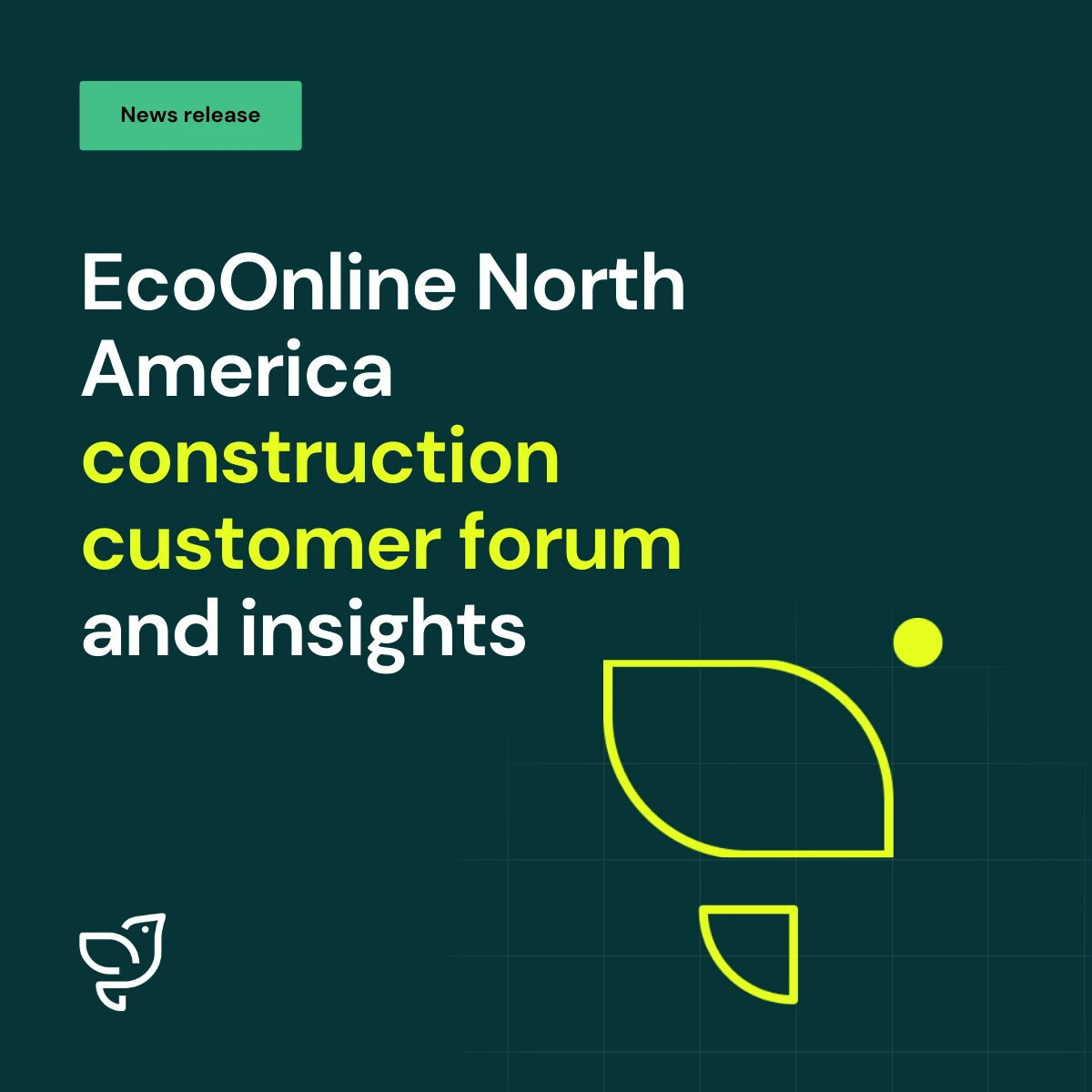 EcoOnline NAM Construction Forum News Tile