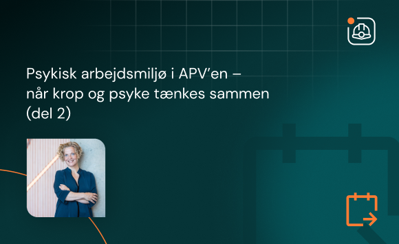 Upcoming Psykisk Arbejdsmilj I Apv En Del2