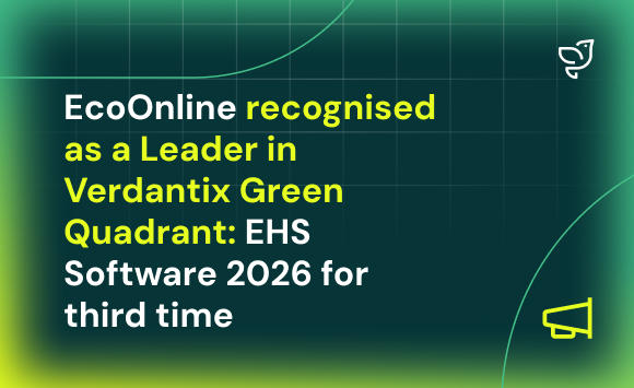 Company News Ecoonline Recognised As A Leader In Verdantix Green Quadrant