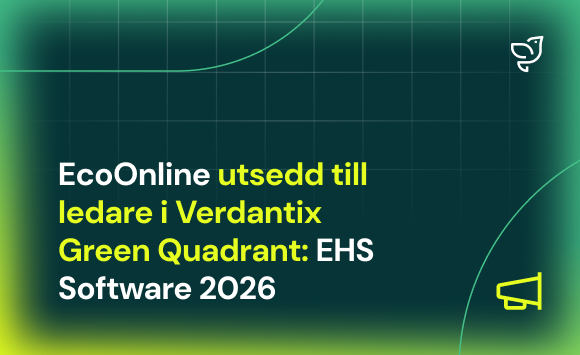 Company News Ecoonline Utsedd Till Ledare I Verdantix Green Quadrant Ehs Software 2026
