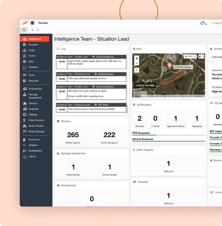 UKI Emergency Response Software D4H Tier 2 UI 1
