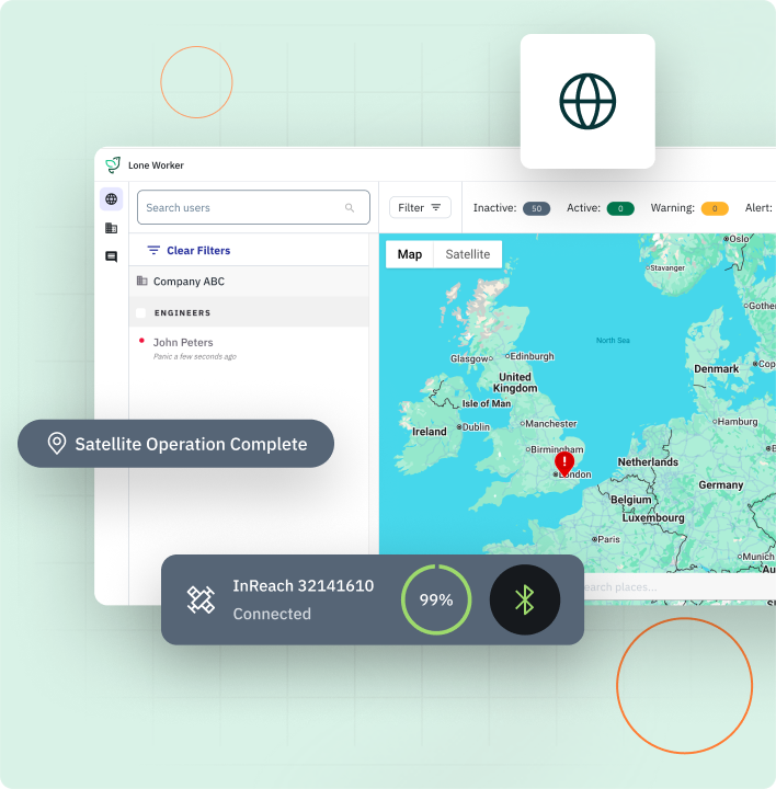 UKI Lone Worker GPS Tracker Tier 2 UI New UI 2026
